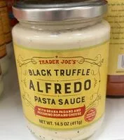 Amount of sugar in Black truffle alfredo pasta sauce