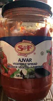 Amount of sugar in AJVAR Vegetable Spread