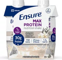 Amount of sugar in Max protein nutrition shake