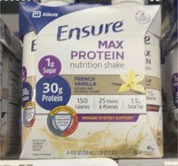 Amount of sugar in Ensure Max Protein