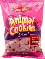 Amount of sugar in Iced Animal Cookies