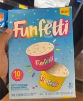 Amount of sugar in Funfetti Light Ice Cream
