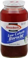 Amount of sugar in Low calorie borscht