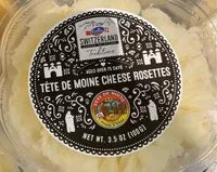 Amount of sugar in Têtê de moine cheese rosettes
