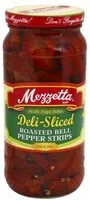 Amount of sugar in Deli-sliced roasted bell peppers strips