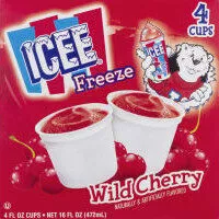 Amount of sugar in Wild Cherry Ice