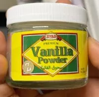 Amount of sugar in Vanilla powder