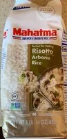 Amount of sugar in Arborio Italian-Syle Rice