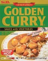 Amount of sugar in Golden Curry Medium Hot