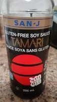 Amount of sugar in sauce Tamari
