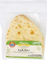 Amount of sugar in Naan