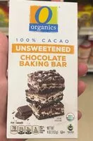 Amount of sugar in 100% Cacao Unsweetend Chocolate Baking Bar