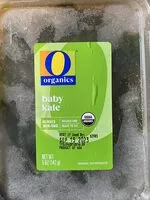 Amount of sugar in Organic Baby Kale