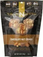 Amount of sugar in Truenorth nut clusters chocolate nut crunch
