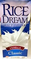 Amount of sugar in Classic vanilla rice drink