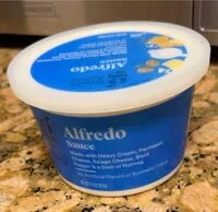 Amount of sugar in Alfredo sauce