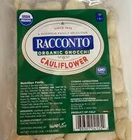 Amount of sugar in Organic Cauliflower Gnocchi