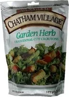 Amount of sugar in Chatham village homestyle croutons garden herb