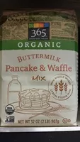 Amount of sugar in Whole wheat buttermilk pancake & waffle mix, whole wheat buttermilk