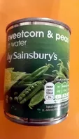 Sweetcorn and peas