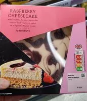 Amount of sugar in Raspberry cheesecake
