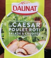 Amount of sugar in La Caesar poulet roti, salade et crudites
