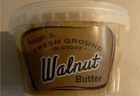 Amount of sugar in Fresh Ground Walnut Butter
