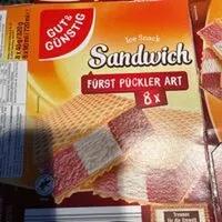 Amount of sugar in Sandwich Fürst Pückler Art