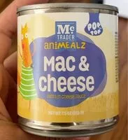 Amount of sugar in McTrader Animealz Mac & Cheese