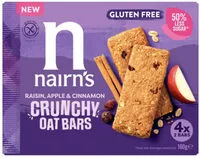 Amount of sugar in Nairn’s Crunchy Oat Bars