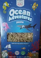 Sugar and nutrients in Ocean adventures pasta