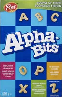 Amount of sugar in Alphabits cereal