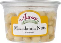 Amount of sugar in Aurora natural macadamia nuts