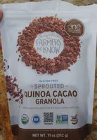 Quinoa cacao granola