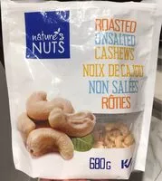Amount of sugar in Roasted Unsalted Cashews
