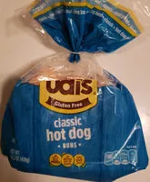 Amount of sugar in Udi's, classic hot dog buns