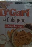 Amount of sugar in Gelatina mango maracuja