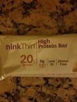 Amount of sugar in Think peanut butter protein bar