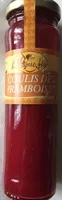 Amount of sugar in Coulis de framboise