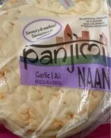 Amount of sugar in Garlic naan