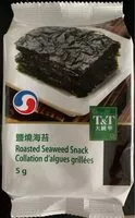 Amount of sugar in Roasted Seaweed Snack