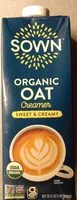Amount of sugar in Organic Oat Creamer - Sweet & Creamy