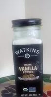 Amount of sugar in Organic vanilla powder