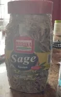 Amount of sugar in Sage