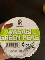 Amount of sugar in Wasabi green peas