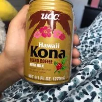 Amount of sugar in Kona blend coffee