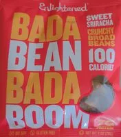 Sugar and nutrients in Bada bean snacks