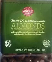 Dark almonds chocolate