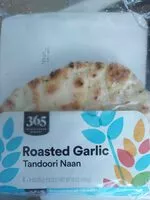 Amount of sugar in Roasted Garlic Tandoori Naan
