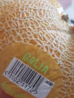 Amount of sugar in Galia